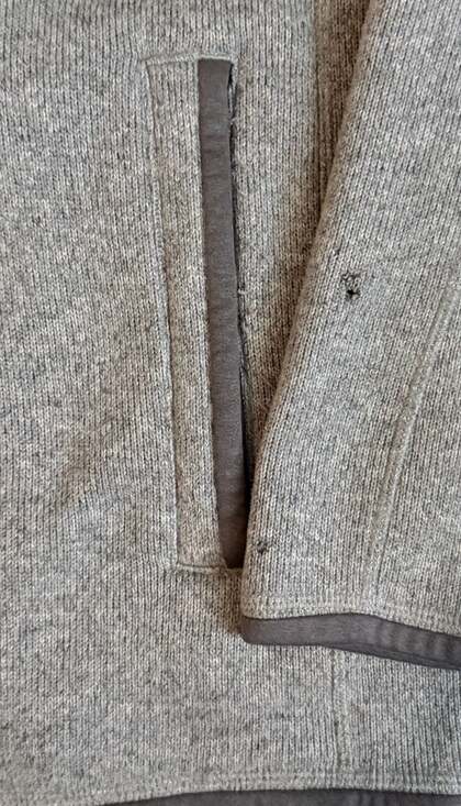 Patagonia Men's Better Sweater Full-Zip Fleece Jacket Grey L - Picture 3 of 7